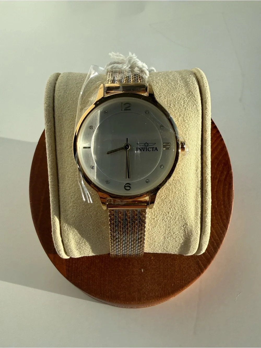 Invicta Angel Gold Tone Women’s Watch 31mm With Box